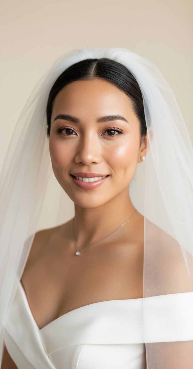 After Under Bun Veil